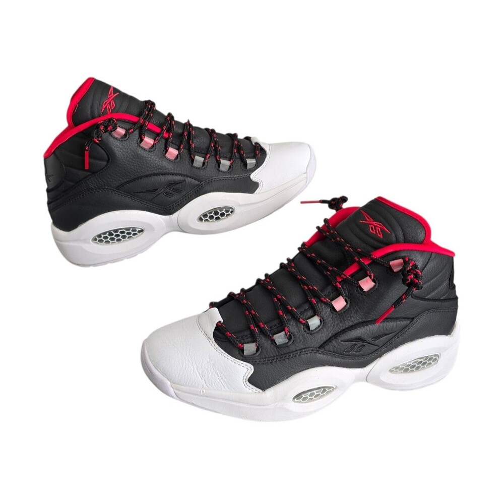 Reebok Question Mid Iverson x James Harden Shoes Mens Size 13 Athletic Sneakers